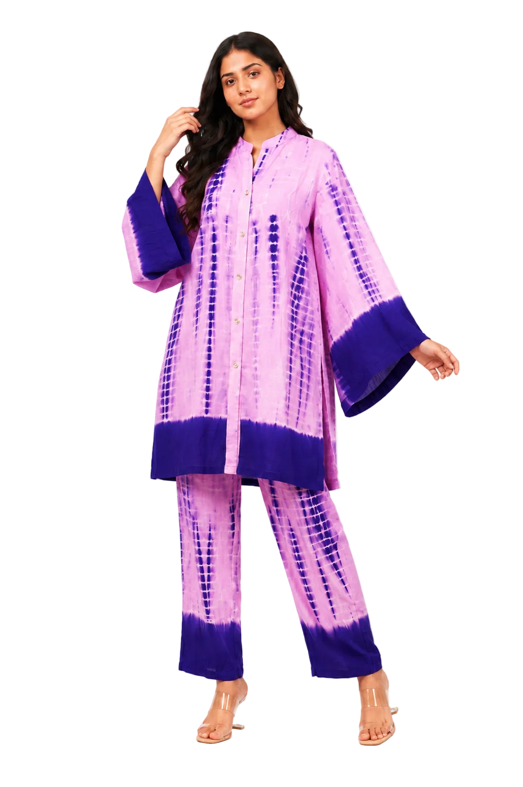Pink & purple tie-dye co-ord set
