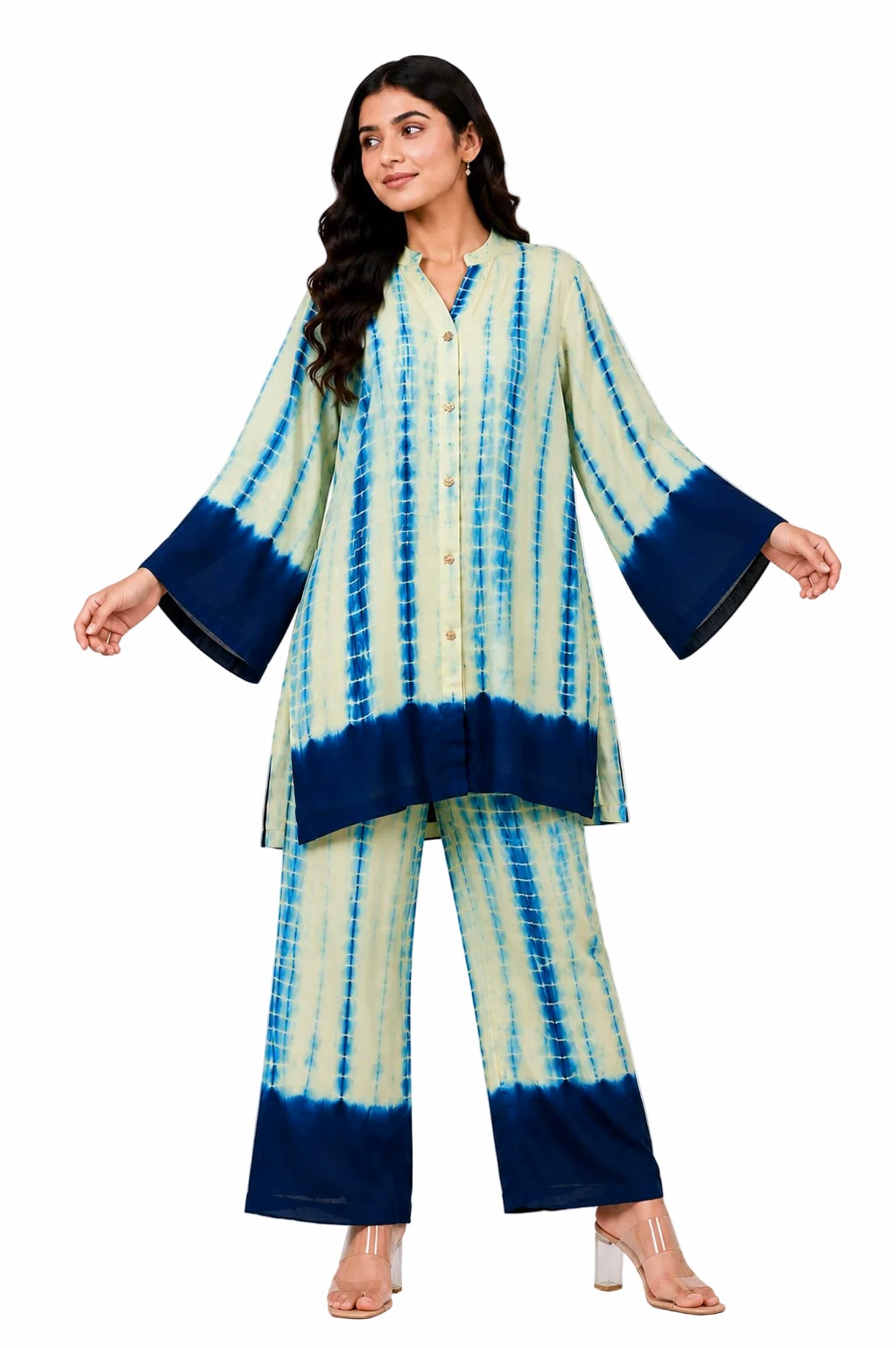 Blue Bloom Co-Ord Set