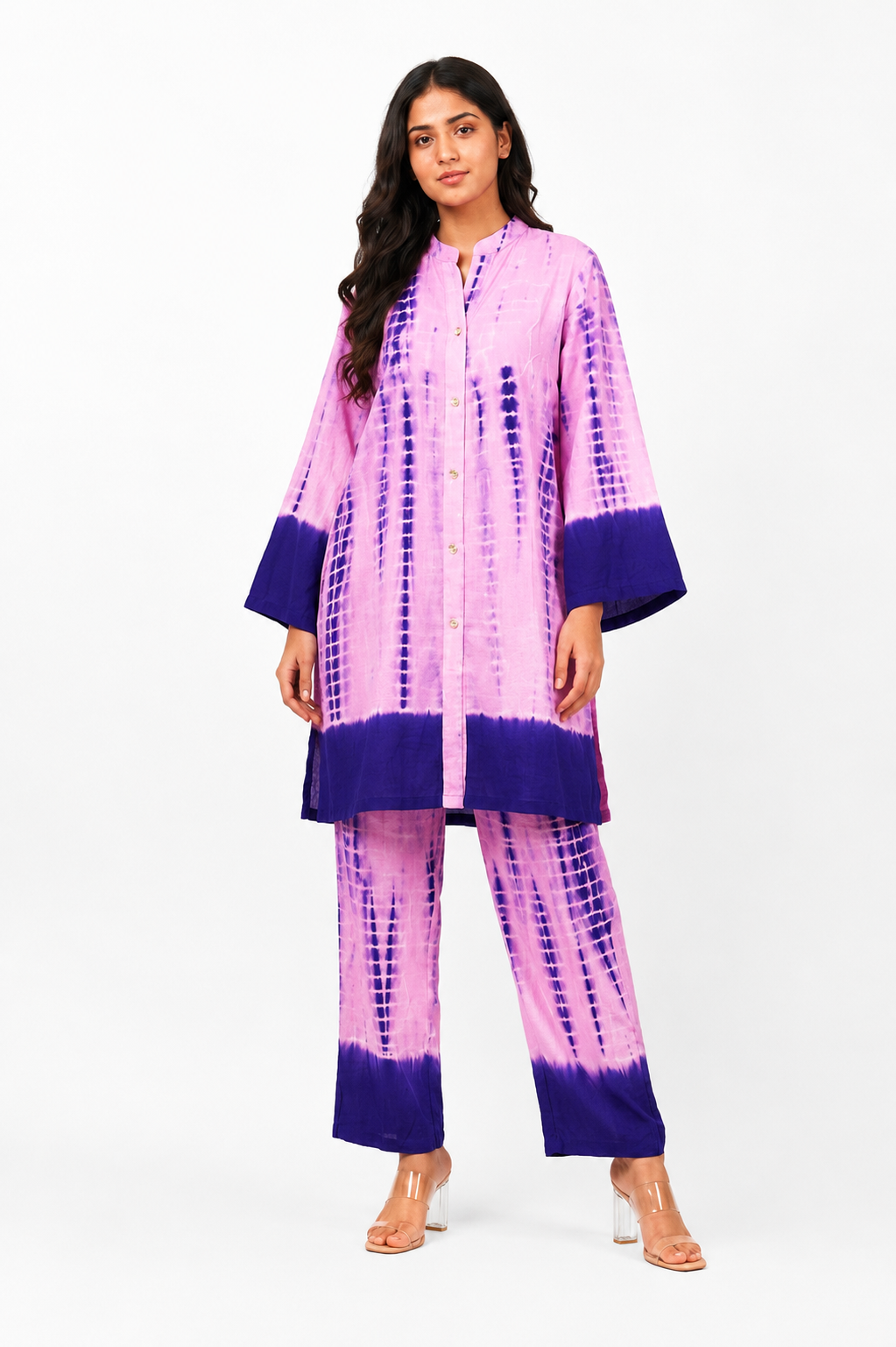 Pink & purple tie-dye co-ord set