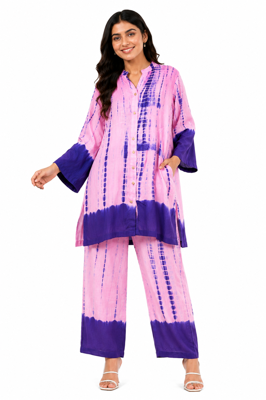 Pink & purple tie-dye co-ord set