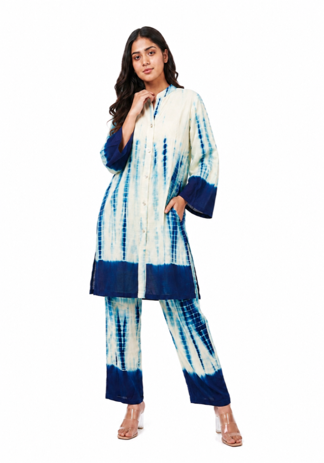 Blue Bloom Co-Ord Set