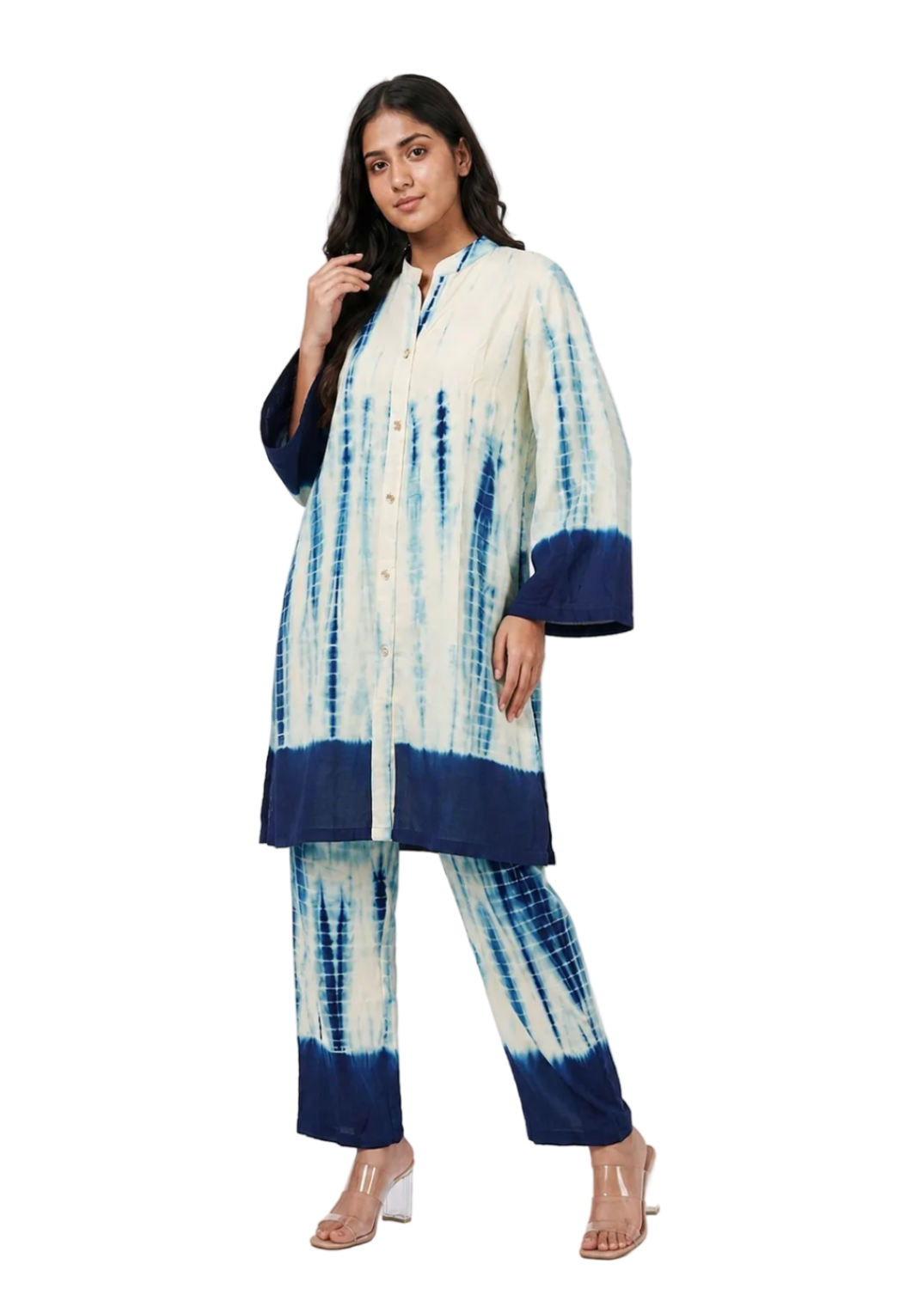 Blue Bloom Co-Ord Set